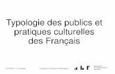 typologie des publics et pratiques culturelles des ... · 11/12/2017 - C. Cazaubon Formation Auxiliaire de bibliothèque 2. Pratiques culturelles des Français 50 % des Français
