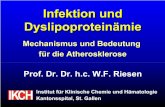 IKCH Kantonsspital, St. Gallen - Infektinfekt.ch/content/uploads/2013/11/lipide_riesen.pdf · IKCH Kantonsspital, St. Gallen. xLipide , Lipoproteine, Inflammation und Atherosklerose