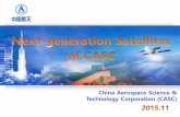 China Aerospace Science & Technology Corporation …websrv.ing.uniroma1.it/cras/siteMedia/cina/next...stable space-ground integrated network is under construction, which includes telecommunication