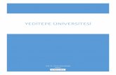 YEDİTEPE ÜNİVERSİTESİ · tarihlerinde İzgören Akademi tarafından liderlik üzerine eğitimler verilmiştir. Yeditepe Üniversitesi örneğine az rastlanır bir uygulamayla