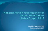 Camilla Ryge MD PhD Fagkonsulent i SST - FRAKTUR.dkfraktur.dk/wp-content/uploads/2015/05/Distal-radius-Herlev0804152-web.pdf · for konservativ behandling af distal radius fraktur