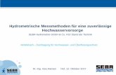 Hydrometrische Messmethoden für eine …Hydrometrische Messmethoden für eine zuverlässige Hochwasservorsorge SEBA Hydrometrie GmbH & Co. KG/ Stand der Technik Dr.-Ing. Issa Hansen