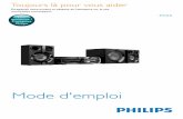 Mode d'emploi - Philips · Philips et l’emblème du bouclier Philips sont des marques déposées de Koninklijke Philips N.V. et sont utilisés par WOOX Innovations Limited sous