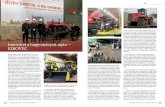 XXX - kirovec.hukirovec.hu/letoltesek/kirovec cikk.pdf · alapozódik a Kirovec traktorok gyártástechnológiájának egy része is. A cég innovációs, kereskedelmi terveire, va-lamint
