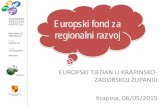 Europski fond za regionalni razvoj - kzz.hr...obrazovanje i cjeloživotno učenje = 930 milijuna EUR • Socijalno uključivanje ranjivih skupina = 328 milijuna EUR • Integracija