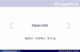 Graphics - Korea Universitykucg.korea.ac.kr/.../tutor_/06OpenGLOverview_Programming.pdf · 2002-01-16 · KUCG Graphics Lab @ Korea University OpenGL 파일셋팅 압축을푼후다음경로로파일을복사