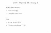 CH361 Physical Chemistry 2 30% (Final Exam) - Spectroscopy - … · 2016-08-11 · 8 คลื่นฮาร์โมนิกอย่างง่าย (simple harmonic wave) มีสมบัติตามแบบ