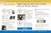 Để ngăn ngừa loài muỗi Aedes gây tai hại, hãy dọn …...Để ngăn ngừa loài muỗi Aedes gây tai hại, hãy dọn sạch vũng nước trong nhà và ngoài nhà