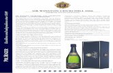 Cuvee Sir Winston Churchill 2006 - The Finest Bubble · 2017-09-28 · IMP. J. BILLET - DAMERY Excellence and independence since 1849 SIR WINSTON CHURCHILL 2006 Chardonnay contributes