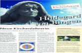 Hildegard von Bingen · 2012-10-04 · pertsberger Hildegard-Gesell-schaft. Seit Langem beschäftigt er sich intensiv mit Leben und Werk der Heiligen: „Hildegard von Bingen weckt