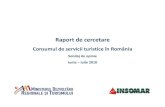 mdlpl.ro › _documente › turism › studii_strategii › raport_insomar_2010.pdf Consumul de servicii turistice în RomâniaDe pe site-urile agenţiilor de turism Din pliante/broşuri