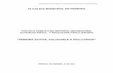 ALCALDIA MUNICIPAL DE PEREIRA DRAEF.pdf · polÍtica pÚblica de deporte, recreaciÓn, actividad fÍsica, educaciÓn fÍsica y escenarios deportivos. alcaldia municipal de pereira