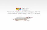 PRINSIP DAN GARIS PANDUAN ETIKA PENGGUNAAN …...prinsip dan garis panduan etika penggunaan haiwan makmal universiti kebangsaan malaysia