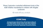 Phase 2 placebo-controlled withdrawal study of the ASBT inhibitor … · 2019-07-24 · Phase 2 placebo-controlled withdrawal study of the ASBT inhibitor maralixibat in children with