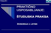PRAKTIČNO USPOSABLJANJE - University of Maribor...Dnevnik prakse pregleda in delo oceni mentor/inštruktor izvajalca in mentor na fakulteti. V modrem indeksu izpitov (če je še v