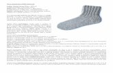 VILLASUKAN PERUSOHJE - lankamaailma.fi · Kaikki mallikantapäät on tehty 48 silmukan sukkaohjeen mukaan ja kaikissa kantapäissä on käytetty puolta sukan silmukoista (24 s). Kaikki