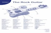 The Rock Guitar - Imaginarium · 2017-04-18 · (wysoki), gitara jest gotowa do użycia. Funkcja 1: Funkcja swobodnego grania Stwórz piosenkę, naciskając świecące przyciski nut,