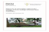 Rapport for de arkeologiske registreringer i Levanger sentrum, … · 2012-02-06 · Rapport for de arkeologiske registreringer i Levanger sentrum, Levanger kommune, Nord-Trøndelag