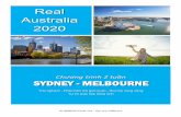 Real Australia 2020 - summertour.vnsummertour.vn/doc/Australia/tour2tuan2020.pdf · đề “Nhà lãnh đạo trong xu thế toàn cầu hoá” Thăm quan Đại học Melbourne