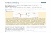 Characterization of the Bridged Hyponitrite Complex {[Fe ... · bound nitrosyl either,26,27 and free NO has the largest possible radical character in its uncoordinated state. Hence,
