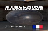 Stellaire instantané, par David Sicé STELLAIRELe Stellaire est une langue inventée par David Sicé. Pour l’utiliser, vous pouvez emprunter n’importe quel mot étranger, en supprimant