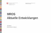 MROS Aktuelle Entwicklungen - SwissBanking · 2019-05-02 · Involvierte Beträge in CHF (Summe der effektiv vorhandenen Vermögenswerte zum Zeitpunkt der Meldung) Gesamtsumme 17
