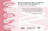 Prévention des risques biotechnologiquesbch.cbd.int/protocol/publications/mop-08-decision-booklet-fr.pdf · v Prévention des risques biotechnologiques Des priorités stratégiques