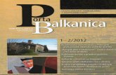 | Publisher - AkademickyRepozitar.sk · 2014-12-08 · Roč. IV (2012), č. 1–2 Rok 2012 začal v jihovýchodní Evropě smutným rozloučením s Kirem Gli-gorovem, prvním prezidentem