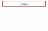 Anémie - oncorea.com 3D ULB/19-09-17 Anemie APM.pdf · • anémie avec symptômes gênants : dyspnée, palpitations, malaises, asthénie, lenteur d’idéation, hypotension orthostatique