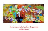 Ecole maternelle Pauline Kergomard Athis-Mons · 2016-01-21 · Ecole maternelle Pauline Kergomard Athis-Mons • N GELE onsons Ii ence i fer+c NLExY Cest un garçon. Il a 5 ans.