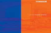 Timken - Catálogo de Aplicações Automotivas · ANÁLISE DE FALHAS DE ROLAMENTOS DE ROLOS CÔNICOS PARTÍCULAS ESTRANHAS Desgaste abrasivo - Contaminação por pó abrasivo. Escoriações