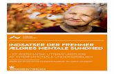 INDSATSER DER FREMMER ÆLDRES MENTALE SUNDHED · 2017-02-10 · indsatser der fremmer Ældres mentale sundhed – et systematisk litteraturstudie af internationale undersØgelser