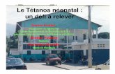 Le Tétanos néonatal : un défi a releverfmp.ueh.edu.ht/PDF/Panorama_tetanos_neonatal.pdf · 2008-12-15 · Introduction • En 1999: lancement initiative pour eliminer Tetanos maternel
