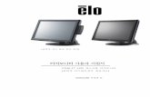 1715L 17¨ LCD - Elo Touch Solutions · 2016-09-09 · LCD 터치모니터에 연결시킵니다. 2개의 엄지 스크루(thumb screw)를 시계방향으로 돌려 조임으로써