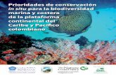 in situ para la biodiversidad Caribe y Pacífico colombiano · rregional para la Conservación in situ de la Biodiversidad Marina y Costera de Colombia1,2, representa el inicio de