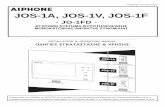 JOS-1A, JOS-1V, JOS-1F - Kourakos Technical · 24. Προσοχή στη θέση εγκατάστασης της μονάδας καθώς η χρήση Η/Υ, τηλεοράσεων