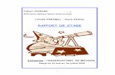 LYCEE FRESNEL – Paris XVème - LESIA - Observatoire de Parislesia.obspm.fr/perso/pierre-fedou/Fabien Legrand, mai juillet 2005, version 1.0.pdf · La première partie de ce rapport
