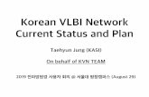Korean VLBI Network Current Status and Plan · 2019-09-09 · Radio Telescope User’s.Meeting 2019 @ SNU_PyeongChang (Aug 29-30, 2019) Multi-Frequency Receiving System 3 • Simultaneous