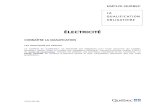 Électricité - Emploi-Québec · EMPLOI-QUÉBEC LA QUALIFICATION OBLIGATOIRE 2019-05-06 ÉLECTRICITÉ CONNAÎTRE LA QUALIFICATION LES FONCTIONS DU TRAVAIL Le certificat de qualification