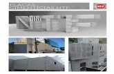 PLACAS CIMENTÍCIAS NTF · As placas cimentícias NTF INFIBRA são ideais para uso em paredes internas, externas e fachadas, em função da grande resistência aos esforços mecânicos
