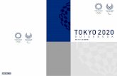 东京2020大会 指南手册 · 组市松纹 将“市松图案”采用日本传统颜色蓝色，描绘出 了别致的日本特色。 将形状不同的3种四边形进行组合，蕴含了“包