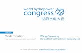 Advancing sustainable hydropower - Session · 2015-10-27 · Harbin Electric Machinery Company LTD (HEC), in 64 years of development, as one of the world's hydropower equipment "leader“