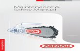 Maintenance & Safety Manual · 2010-01-24 · Bevezetés Bevezetés 2. Az Önök láncfærésze éppen olyan jó, mint láncuk, láncvezetœjük és meghajtókerekük. Egy egységként
