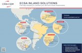 MIAMI ECSA INLAND SOLUTIONS - CMA CGM...• Regular liner services ex/to ECSA • One stop-Shop concept ECSA INLAND SOLUTIONS One-stop shopping to combine your land and ocean requirements.