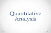 Quantitative Analysis - blog.bru.ac.thblog.bru.ac.th/wp-content/uploads/bp-attachments/14972/ch1-introduction.pdfQuantitative Analysis. ... ปัญหาเกี่ยวกับการหาสัดส่วนที่เหมาะสมในการใช้