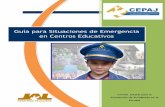 Guía para Situaciones de Emergencia en Centros Educativostransparencia.info.jalisco.gob.mx/sites/default... · Guía para Situaciones de Emergencia en Centros Educativos Comité