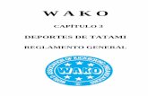Reglamento WAKO – Deportes de Tatamidel Árbitro y procederá, en el momento exacto en que se agote el tiempo del asalto, a activar el dispositivo de audio o a tirar la almohadilla