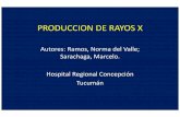 PRODUCCION DE RAYOS X - IMAGENES 2015...Introducción En 1895 se produjouno de los hechos más importantes de la medicina moderna: el físico W. Roentgen descubrió los Rayos X. Desde