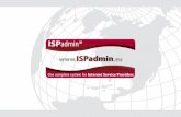 Charakteristika - i4wifi a.s.Charakteristika ISPadmin je komplexní systém, který pokrývá většinu potřeb internetových providerů. Jedná se o rozsáhlý projekt zajišťující