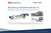 Autocollimators · 2019-11-20 · Autocollimator is a highly versatile instrument offering high accuracy and stability over a range of applications. Simple set-up This wide range
